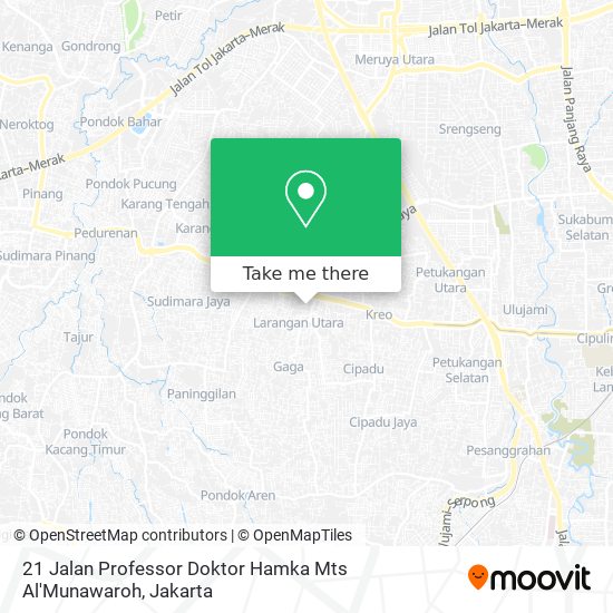21 Jalan Professor Doktor Hamka Mts Al'Munawaroh map