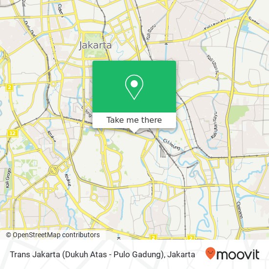 Trans Jakarta (Dukuh Atas - Pulo Gadung) map