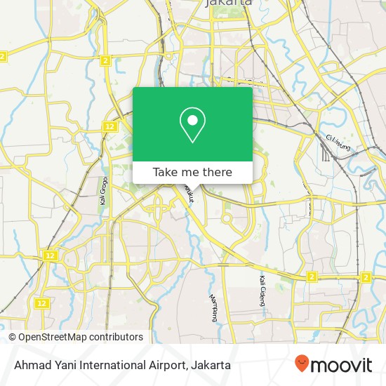 Ahmad Yani International Airport map