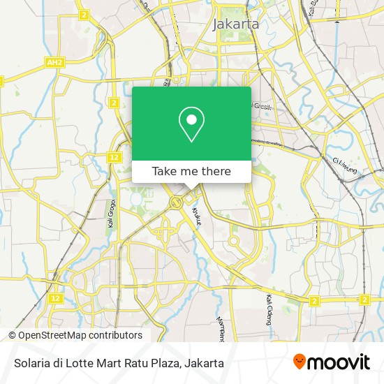Solaria di Lotte Mart Ratu Plaza map