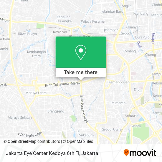 Jakarta Eye Center Kedoya 6th Fl map