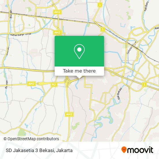 SD Jakasetia 3 Bekasi map