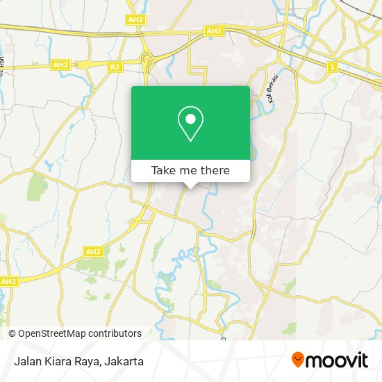 Jalan Kiara Raya map