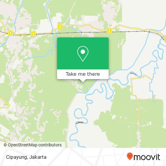 Cipayung map