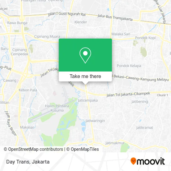 Day Trans map