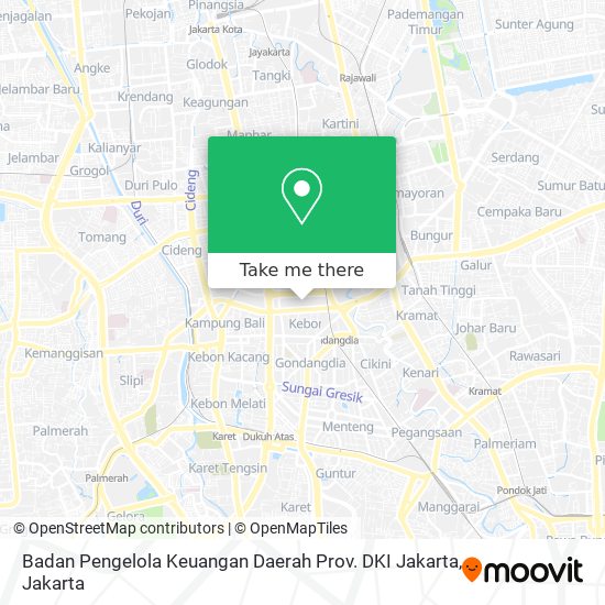 Badan Pengelola Keuangan Daerah Prov. DKI Jakarta map