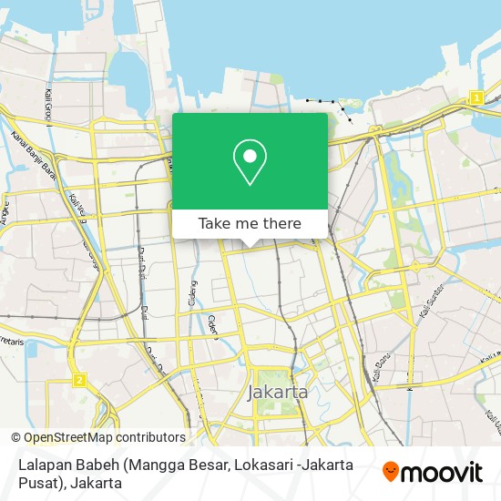 Lalapan Babeh (Mangga Besar, Lokasari -Jakarta Pusat) map