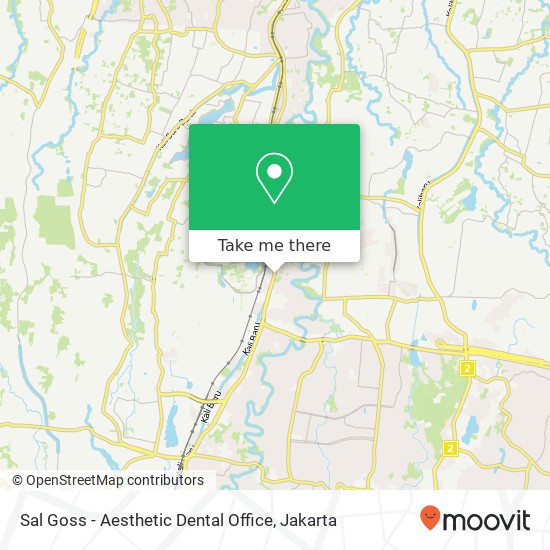 Sal Goss - Aesthetic Dental Office map
