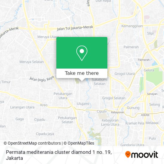 Permata mediterania cluster diamond 1 no. 19 map