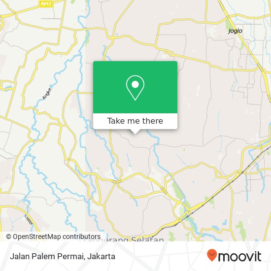 Jalan Palem Permai map