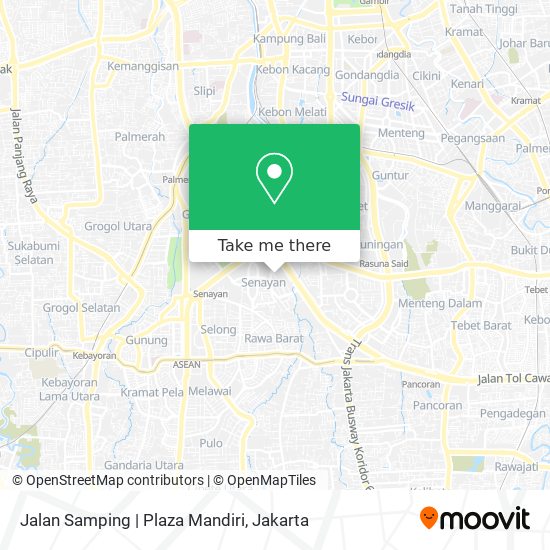 Jalan Samping | Plaza Mandiri map