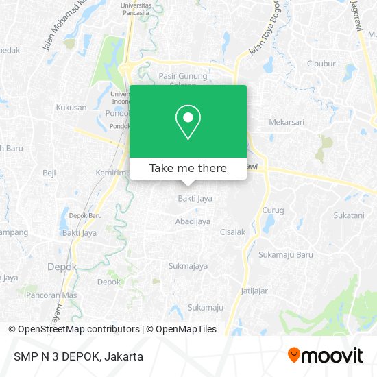 SMP N 3 DEPOK map