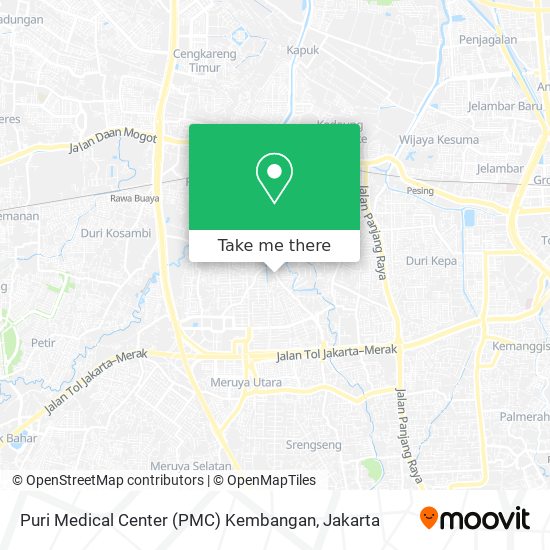 Puri Medical Center (PMC) Kembangan map