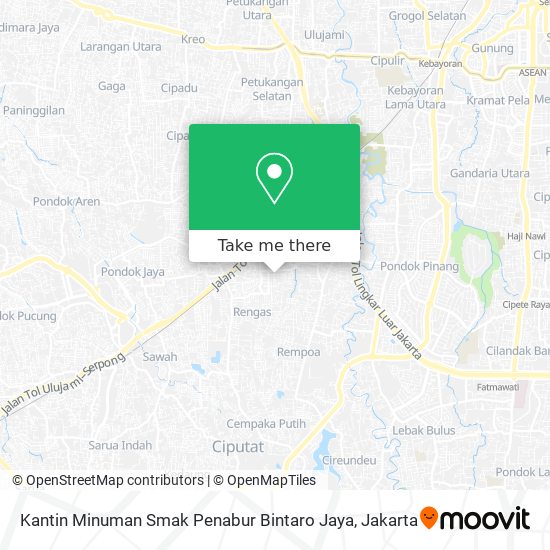 Kantin Minuman Smak Penabur Bintaro Jaya map