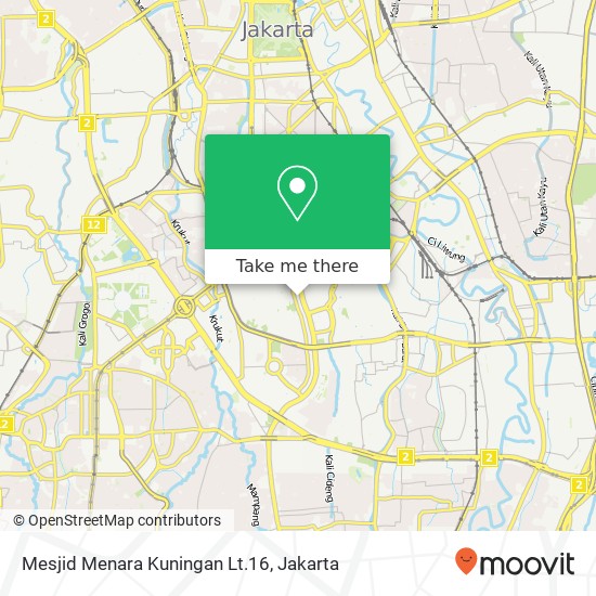 Mesjid Menara Kuningan Lt.16 map