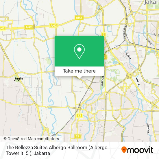 The Bellezza Suites Albergo Ballroom (Albergo Tower lti 5 ) map