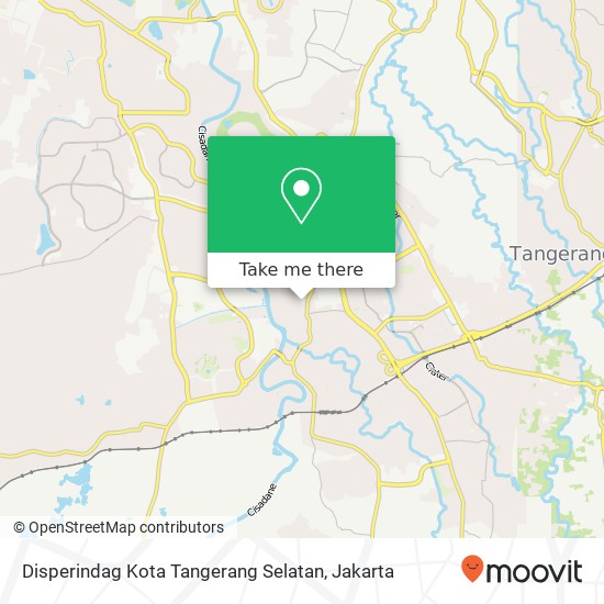 Disperindag Kota Tangerang Selatan map