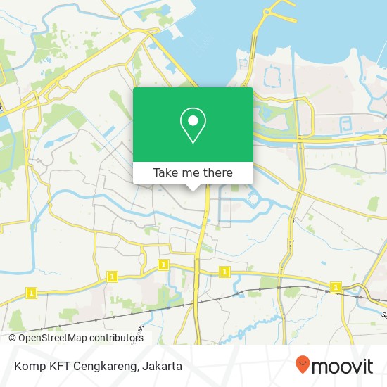 Komp KFT  Cengkareng map