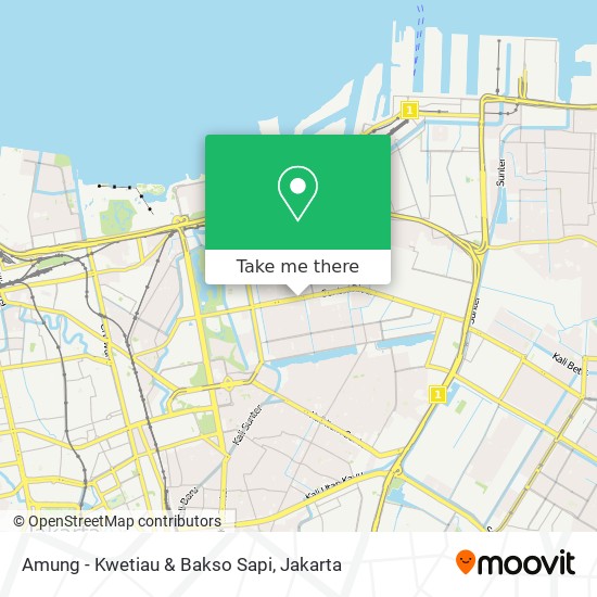 Amung - Kwetiau & Bakso Sapi map