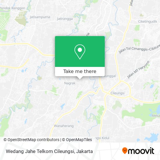 Wedang Jahe Telkom Cileungsi map