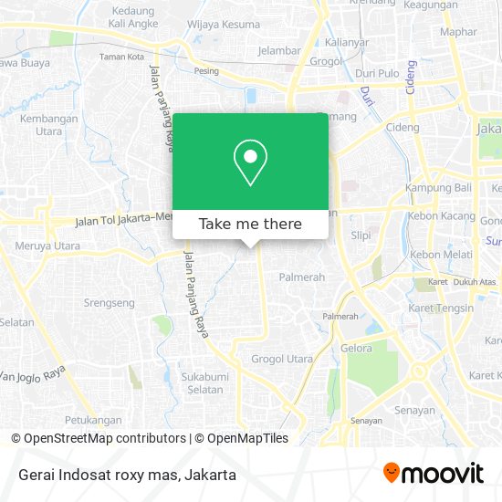 Gerai Indosat roxy mas map