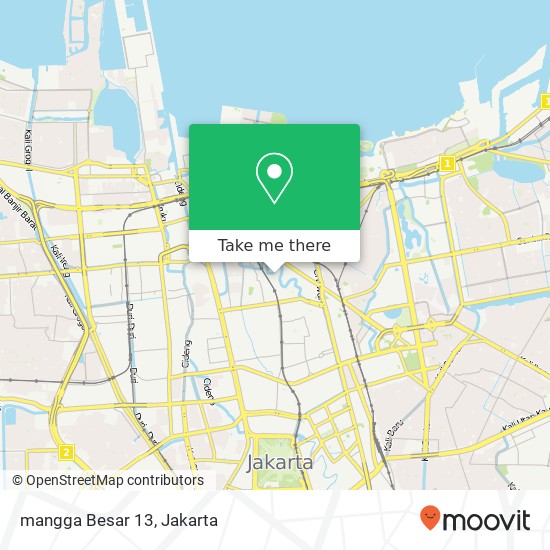 mangga Besar 13 map