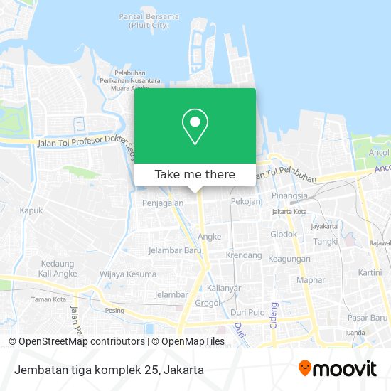 Jembatan tiga komplek 25 map