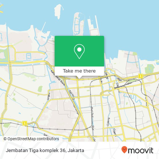 Jembatan Tiga komplek 36 map