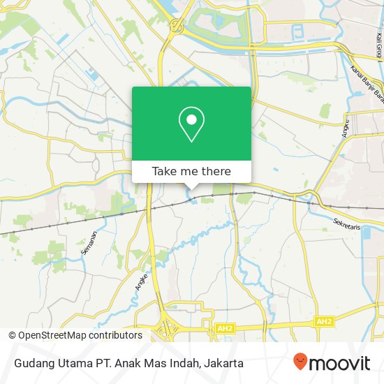 Gudang Utama PT. Anak Mas Indah map