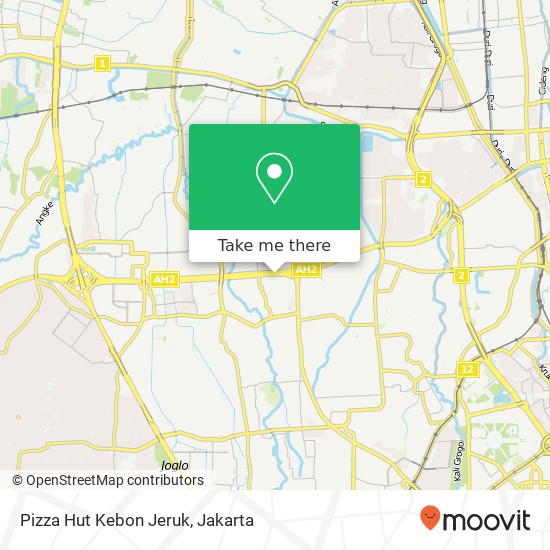 Pizza Hut Kebon Jeruk map