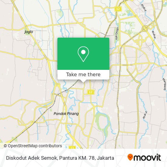 Diskodut Adek Semok, Pantura KM. 78 map