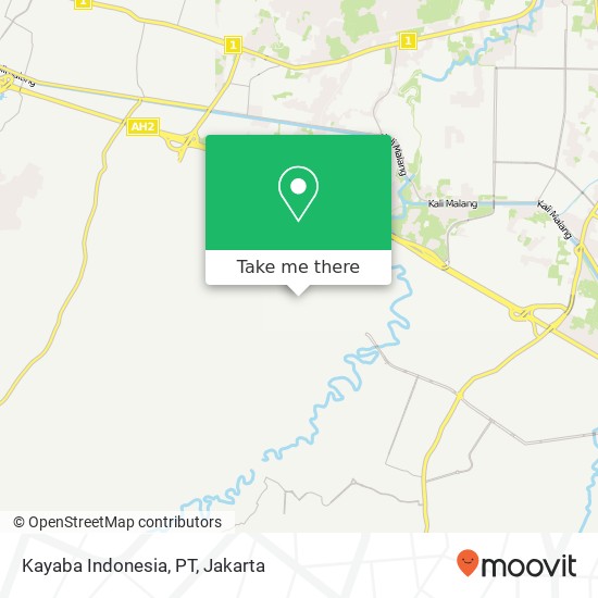 Kayaba Indonesia, PT map