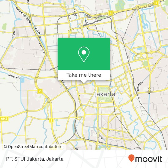 PT. STUI Jakarta map