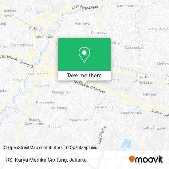 RS. Karya Medika Cibitung map