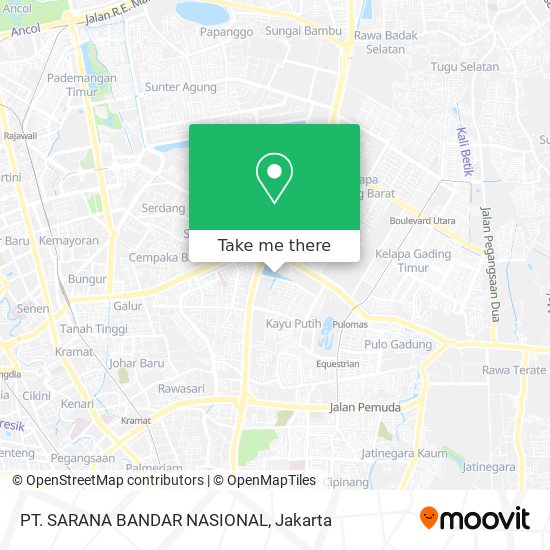 PT. SARANA BANDAR NASIONAL map