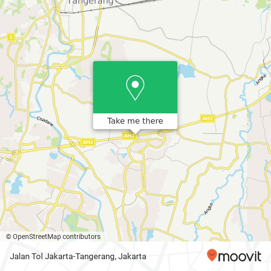 Jalan Tol Jakarta-Tangerang map