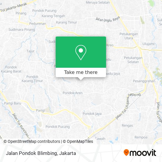 Jalan Pondok Blimbing map