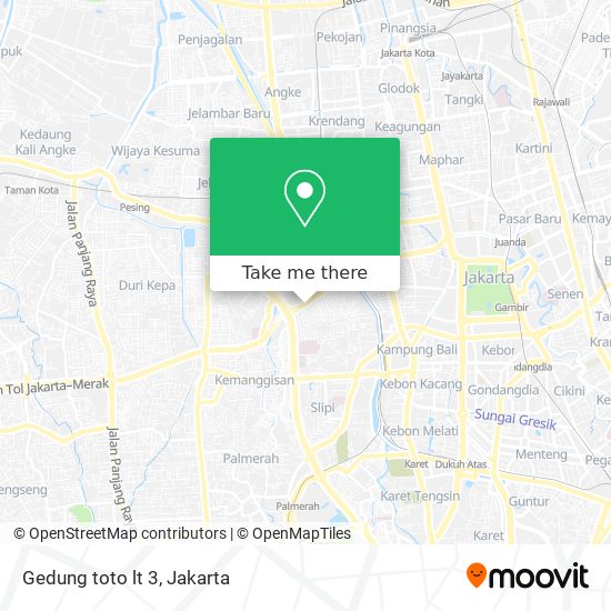 Gedung  toto lt 3 map