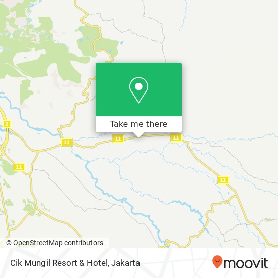 Cik Mungil Resort & Hotel map