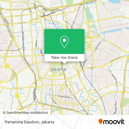 Pertamina Gasdom map