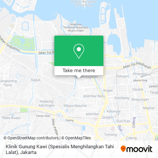 Klinik Gunung Kawi (Spesialis Menghilangkan Tahi Lalat) map