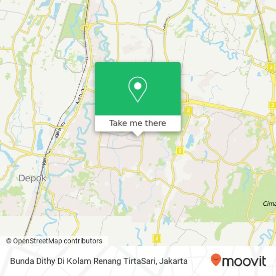 Bunda Dithy Di Kolam Renang TirtaSari map