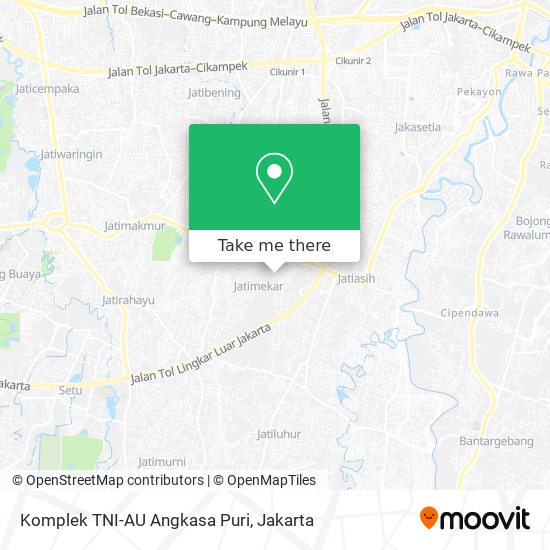 Komplek TNI-AU Angkasa Puri map