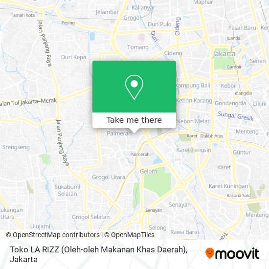 Toko LA RIZZ (Oleh-oleh Makanan Khas Daerah) map