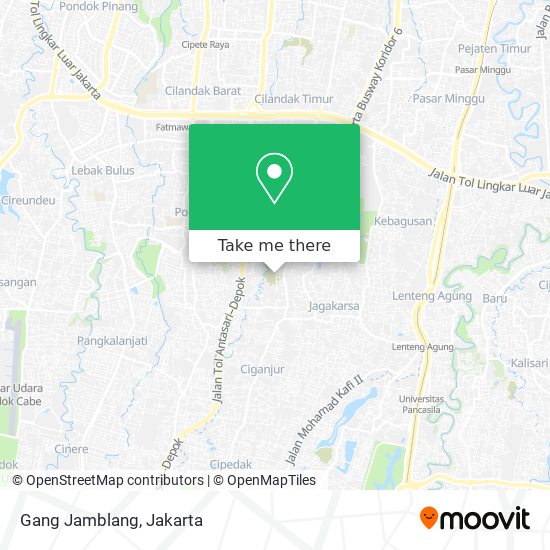 Gang Jamblang map