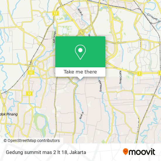 Gedung summit mas 2 lt 18 map