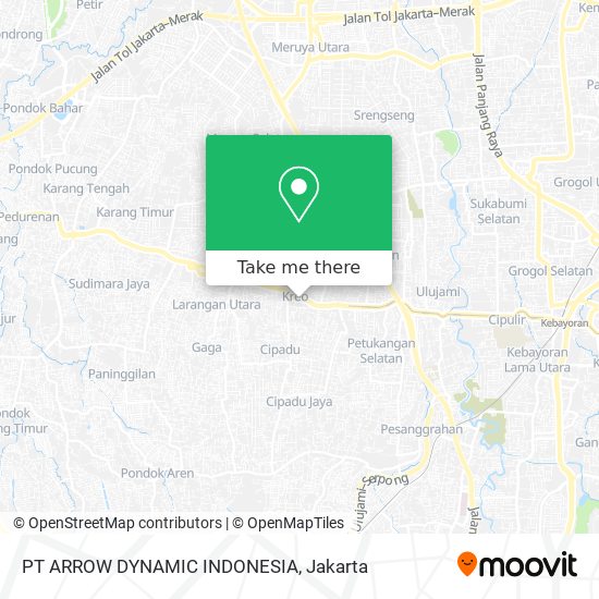 PT ARROW DYNAMIC INDONESIA map