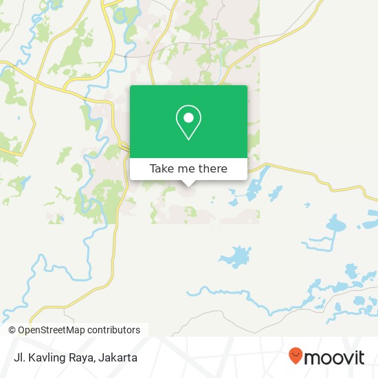 Jl. Kavling Raya map