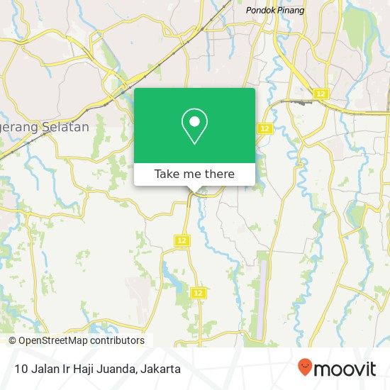 10 Jalan Ir Haji Juanda map