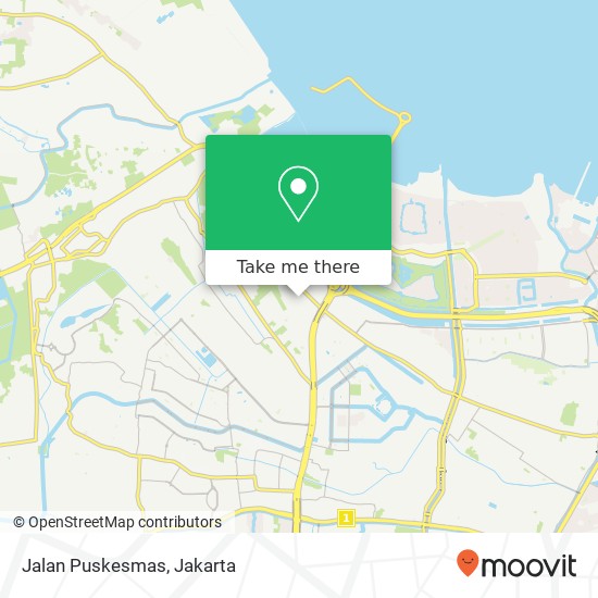 Jalan Puskesmas map